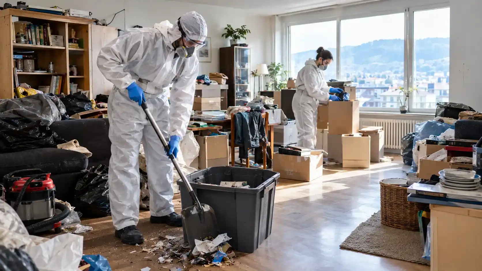 Messie-Wohnungsreinigung in Zürich mit professioneller Räumung und Reinigung